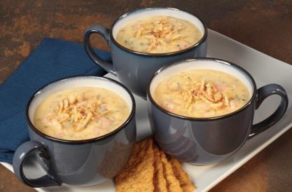 Hearty Cheddar Broccoli Soup Recipe Image